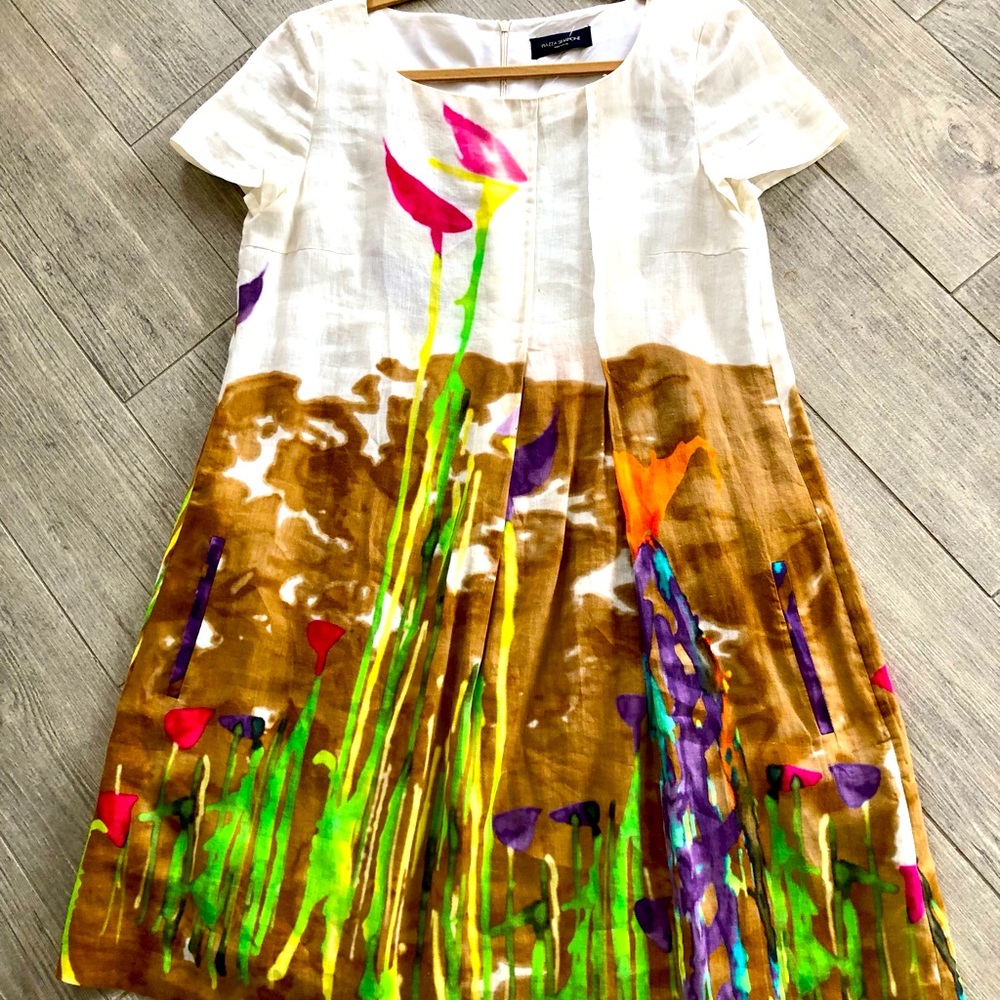 Piazza Sempione linen dress size 42